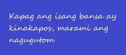 listahan ng mga halimbawa ng kakapusan .